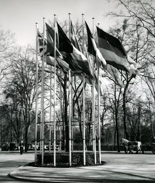 Photo 16: Flags of the EU member states.