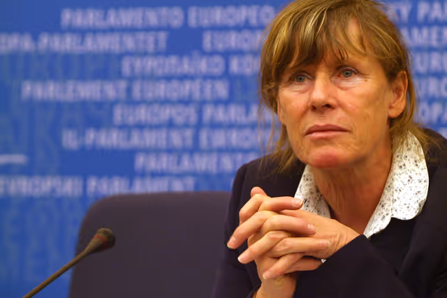 Foto 1: Barbara DUHRKOP DUHRKOP in a meeting at the EP in Brussels