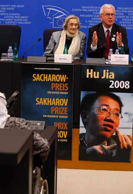 Press conference on the 20th anniversary of the Sakharov Prize