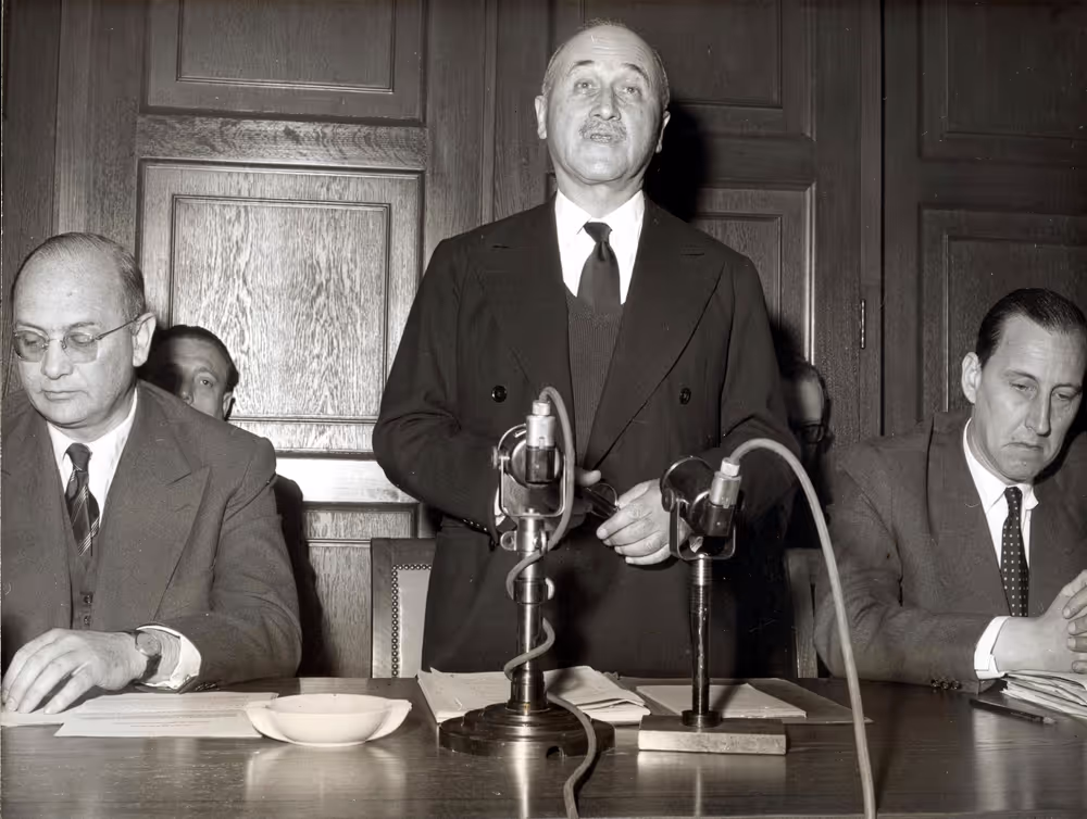 Jean MONNET in the 50s
