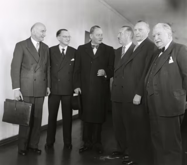 Foto 1: Ministers ECSC - CECA