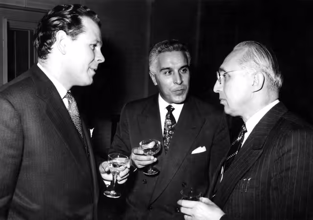 Fotografia 6: TV Luxembourg - Eurovision - 1957