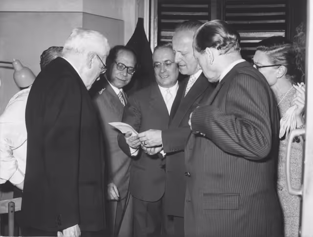 Photo 20: Plenary session of the Assembly of the ECSC - Meeting of the Italian Christian Democrat party