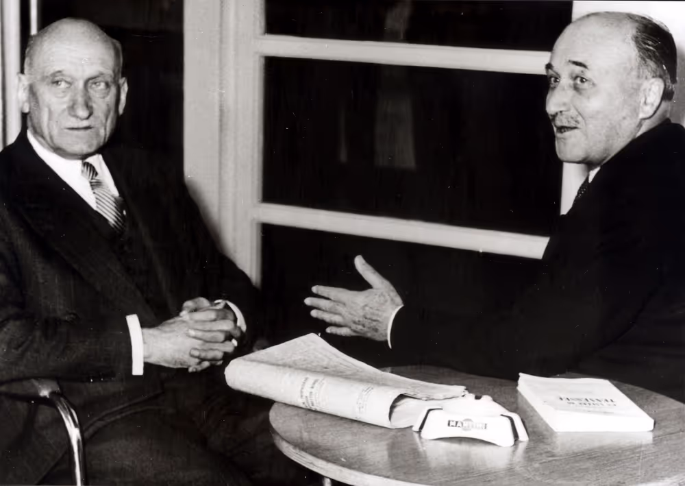 Jean MONNET in the 50s