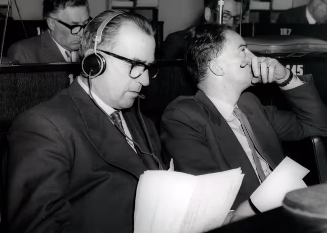 Nuotrauka 5: Common Parliamentary Assembly in january 1959