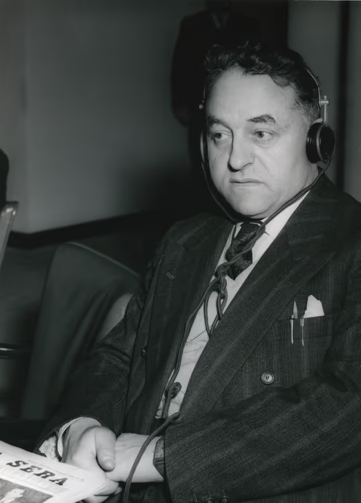 Michele TROISI in Common Parliamentary Assembly in january 1959