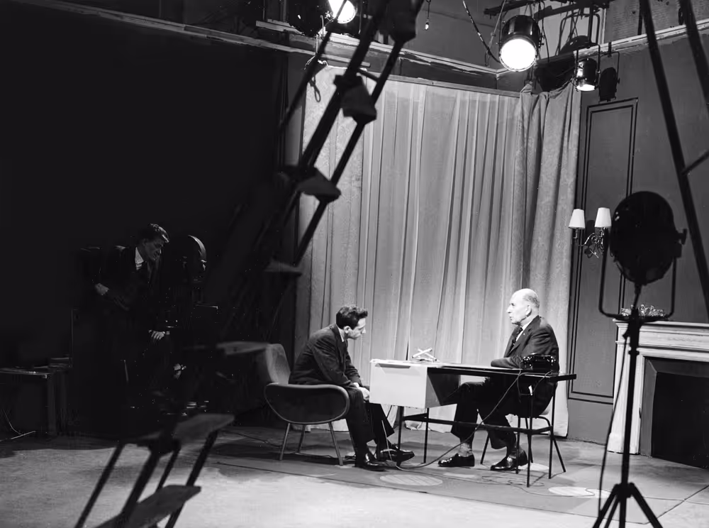 Paulus, KAPTEYN during an interview in Brussels, Belgium,  January 18, 1961.