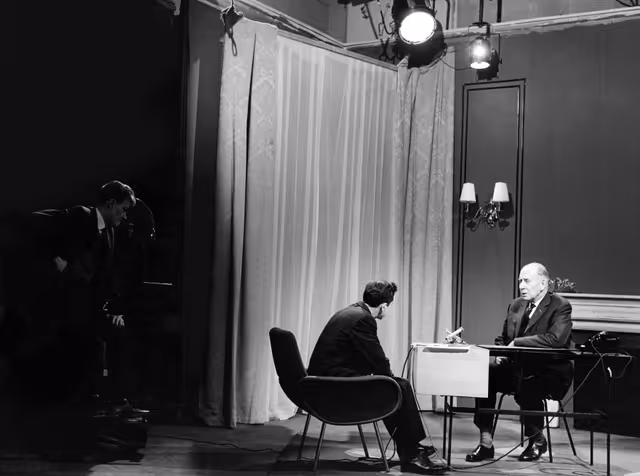 Paulus, KAPTEYN during an interview in Brussels, Belgium,  January 18, 1961.