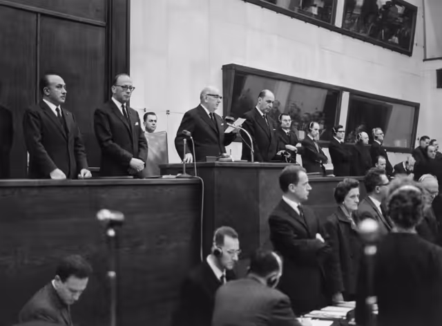 Luciano GRANZOTTO BASSO during a session in Strasbourg, France, March 20, 1964.