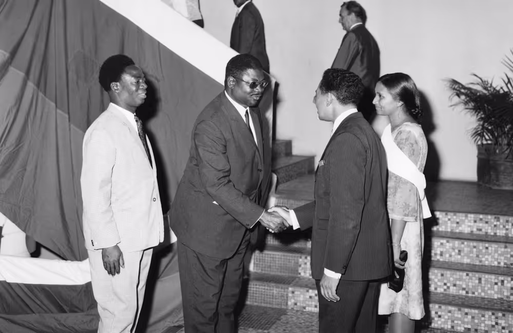 Visit to Madagascar from 9th to 15th January 1969 - Reception at City Hall