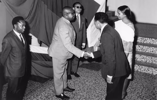 Fotó 48: Visit to Madagascar from 9th to 15th January 1969 - Reception at City Hall