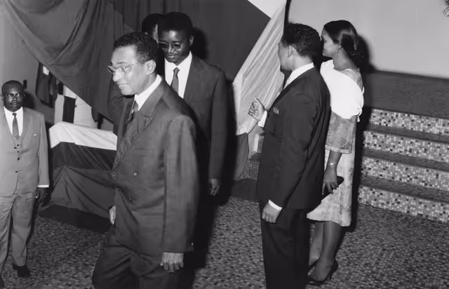 Fotó 46: Visit to Madagascar from 9th to 15th January 1969 - Reception at City Hall