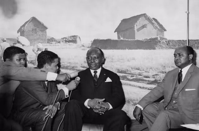 Fotó 40: Visit to Madagascar from 9th to 15th January 1969 - Press interview