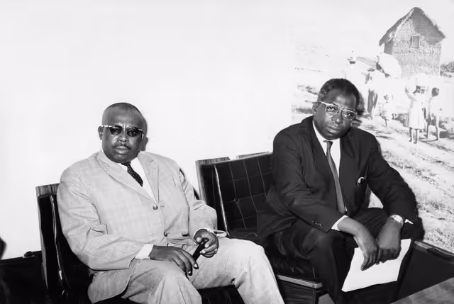 Fotó 41: Visit to Madagascar from 9th to 15th January 1969 - Press interview