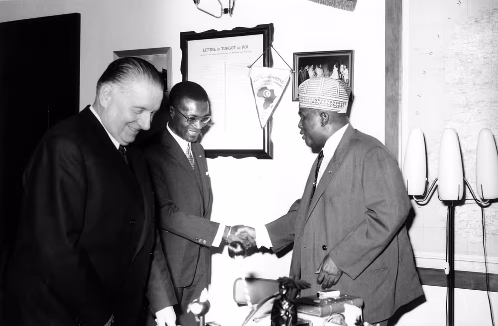 Visit to Madagascar from 9th to 15th January 1969 - Meeting with Minister for foreign affairs