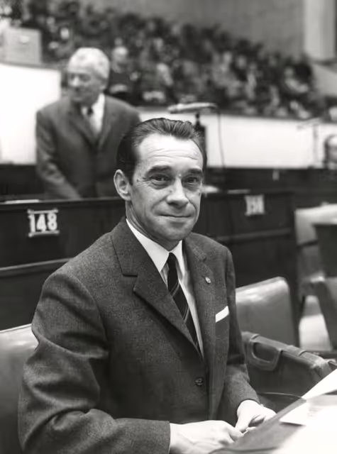 Fotó 1: Strasbourg session in October 1969