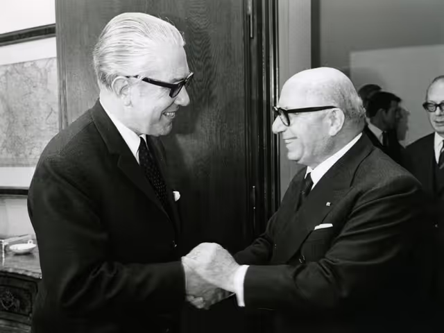 Photo 1 : Strasbourg session in November 1970