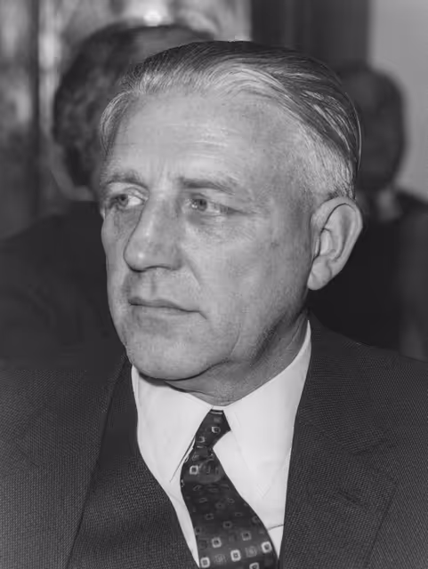 Pierre Werner, Prime Minister and Minister for Finance of Luxembourg