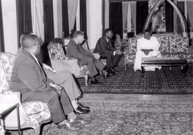 VIIe Conférence parlementaire de l'Association CEE-EAMA,  à Yaoundé, Cameroun, janvier 1971.7th Parliamentary Conference of the EEC-AASM Association, in Yaoundé, Cameroon, January 1971.