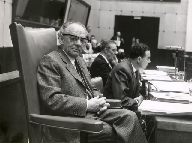 Foto 3: Plenary in Strasbourg on February 1972