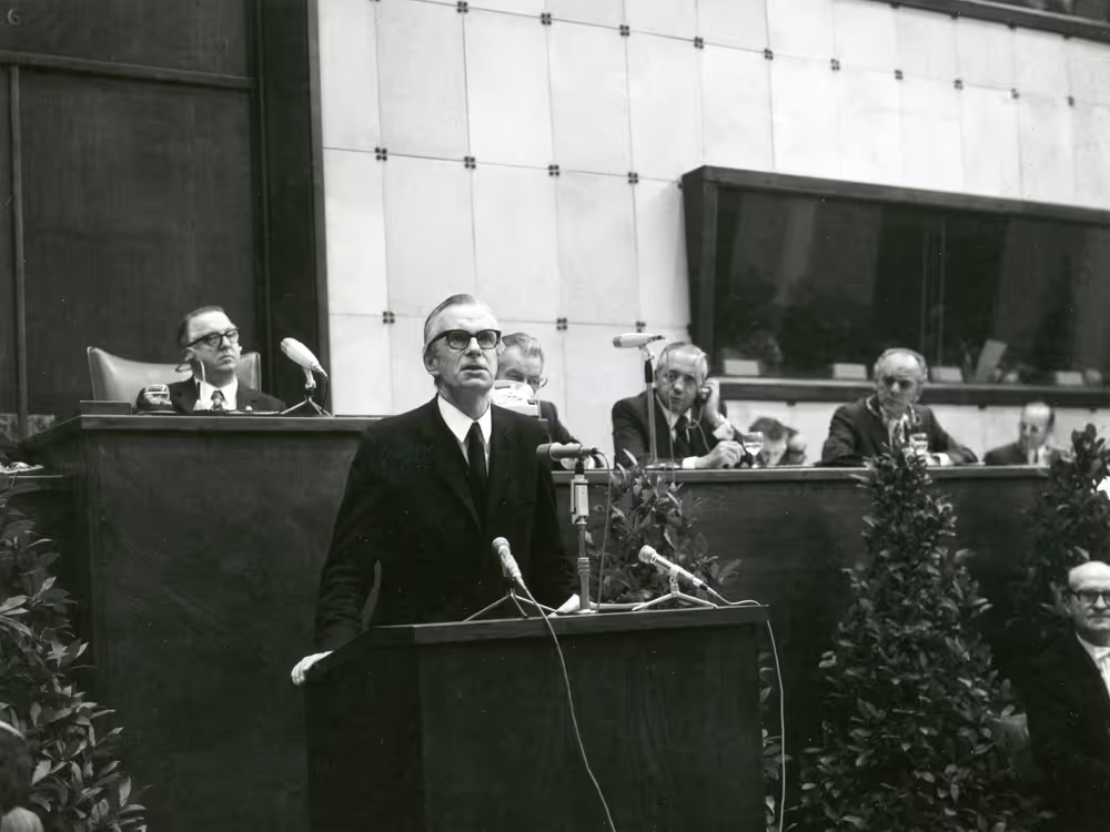 Strasbourg session in January 1973