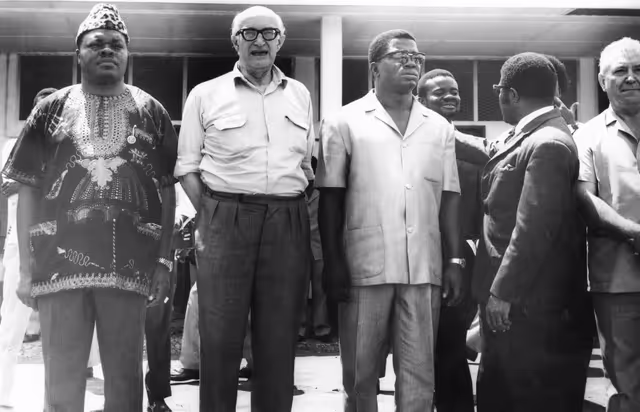 9th Annual meeting of the Parliamentary Conference of the  EEC/AASM association in Kinshasa, Zaire, in January 1973