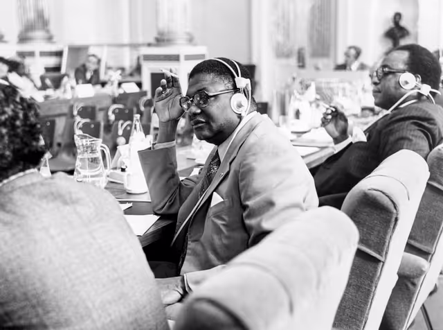 Fotogrāfija 1: Meeting of the Standing Joint Committee of the African, Caribbean and Pacific (ACP) group of countries and EU Convention in Dublin, from 20th to 24th of May 1975