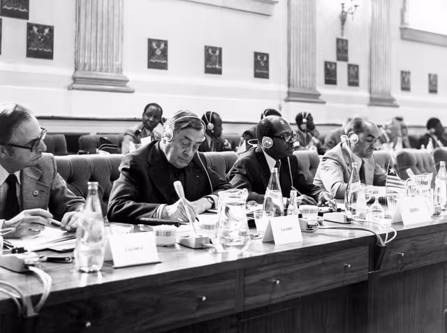 Fotogrāfija 40: Meeting of the Standing Joint Committee of the African, Caribbean and Pacific (ACP) group of countries and EU Convention in Dublin, from 20th to 24th of May 1975
