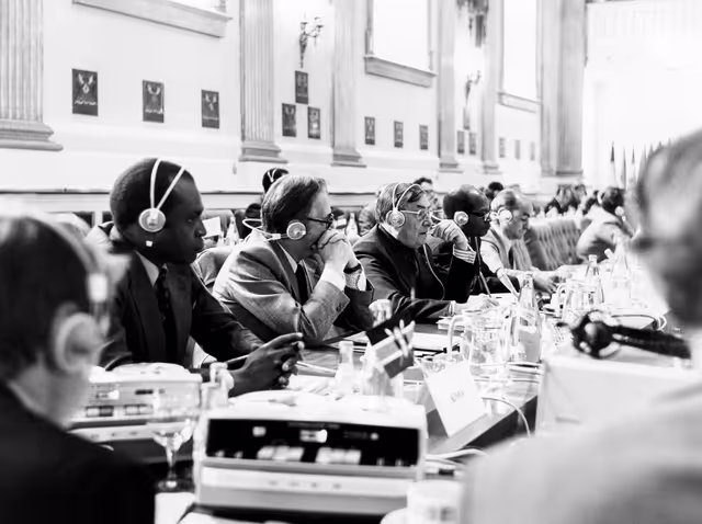 Fotogrāfija 26: Meeting of the Standing Joint Committee of the African, Caribbean and Pacific (ACP) group of countries and EU Convention in Dublin, from 20th to 24th of May 1975