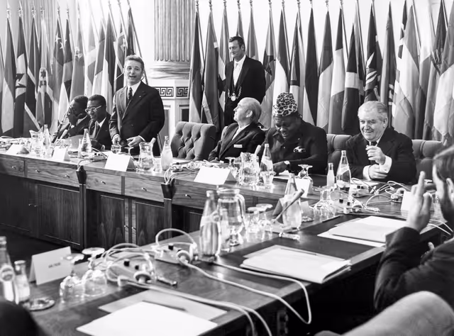 Fotogrāfija 6: Meeting of the Standing Joint Committee of the African, Caribbean and Pacific (ACP) group of countries and EU Convention in Dublin, from 20th to 24th of May 1975