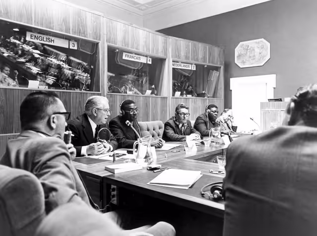 Fotogrāfija 19: Meeting of the Standing Joint Committee of the African, Caribbean and Pacific (ACP) group of countries and EU Convention in Dublin, from 20th to 24th of May 1975