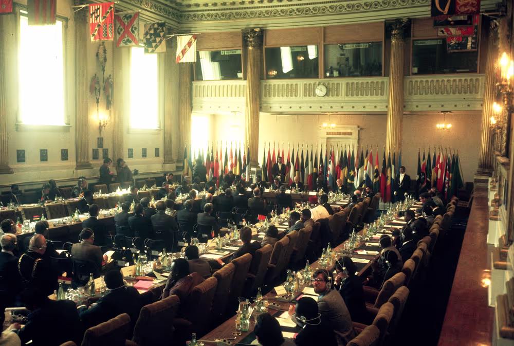 ACP-EU Convention in Dublin in May 1975