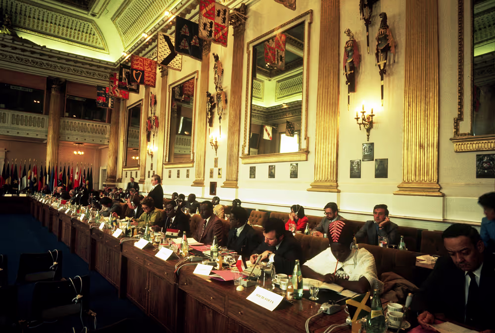 ACP-EU Convention in Dublin in May 1975