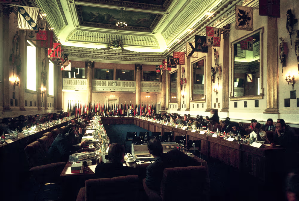 ACP-EU Convention in Dublin in May 1975