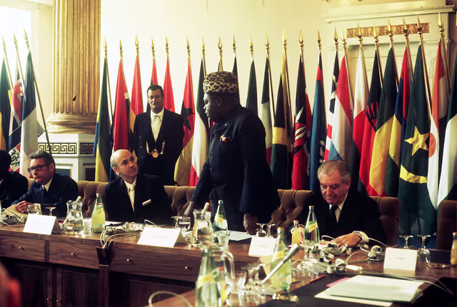 Photo 16 : ACP-EU Convention in Dublin in May 1975