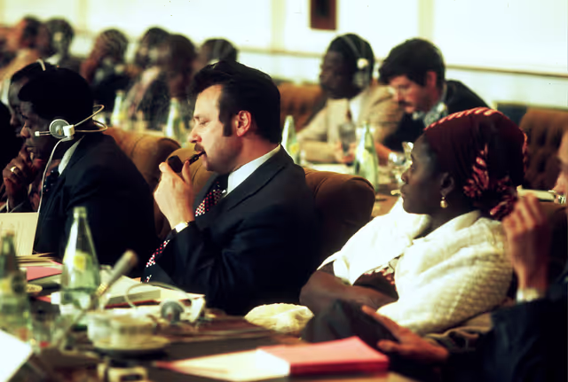 Photo 12 : ACP-EU Convention in Dublin in May 1975