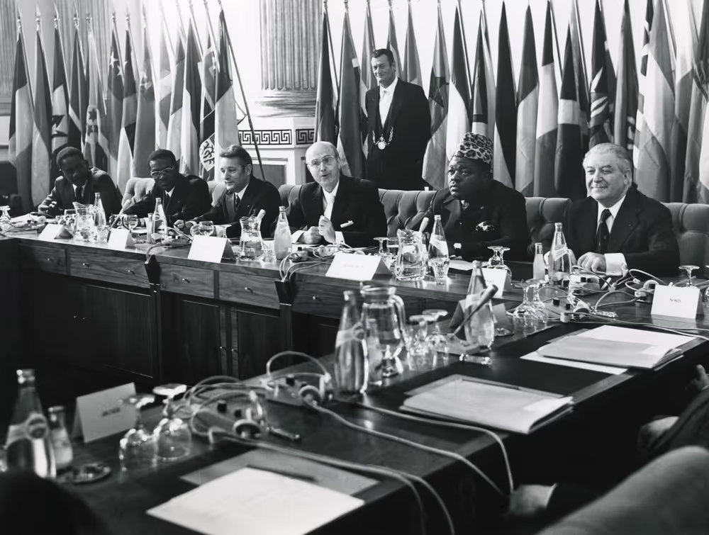 ACP-EU Convention in Dublin in May 1975