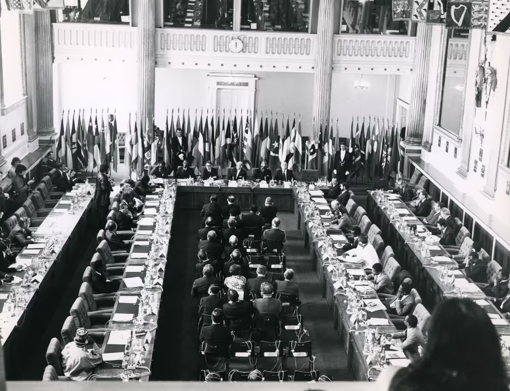 ACP-EU Convention in Dublin in May 1975