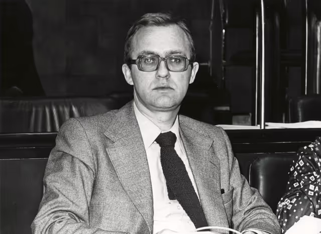 Fotagrafa 35: Jens MAIGAARD during a plenary session in Strasbourg in March, 8-12, 1976