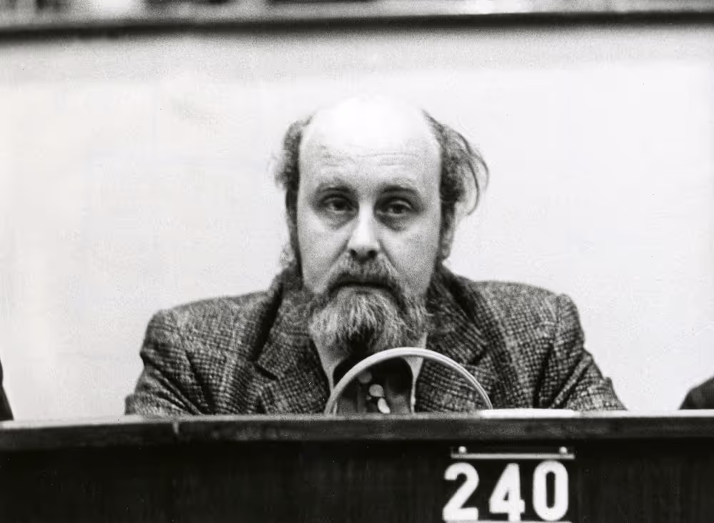 Karl-Heinz WALKHOFF  during a plenary session in Strasbourg in March, 8-12, 1976