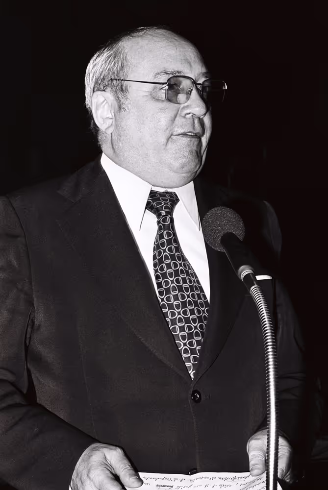 Georges CARPENTIER during a plenary session in Luxembourg, April 5-9, 1976.