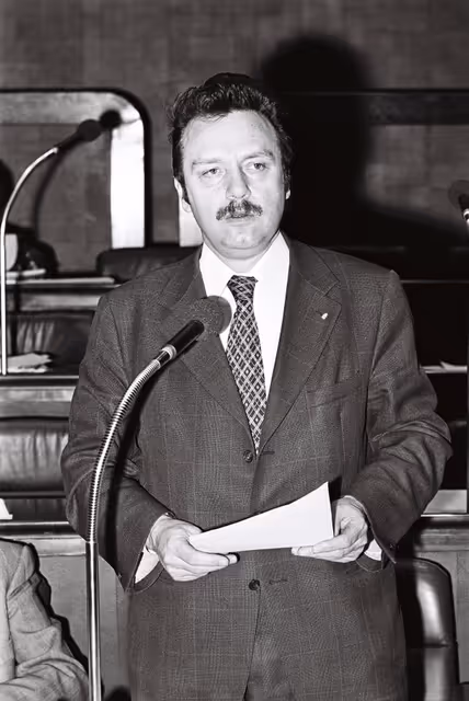 Fotografie 47: Plenary session Luxembourg april 1976