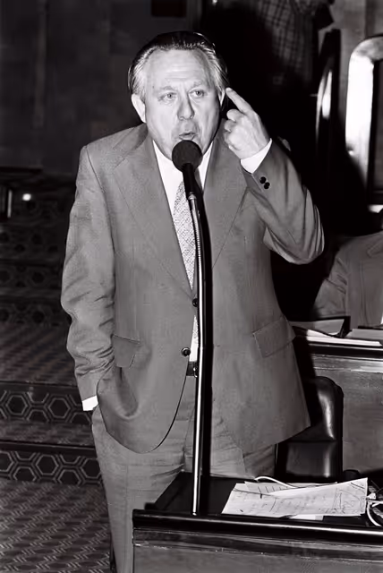 Fotografie 39: Plenary session Luxembourg april 1976