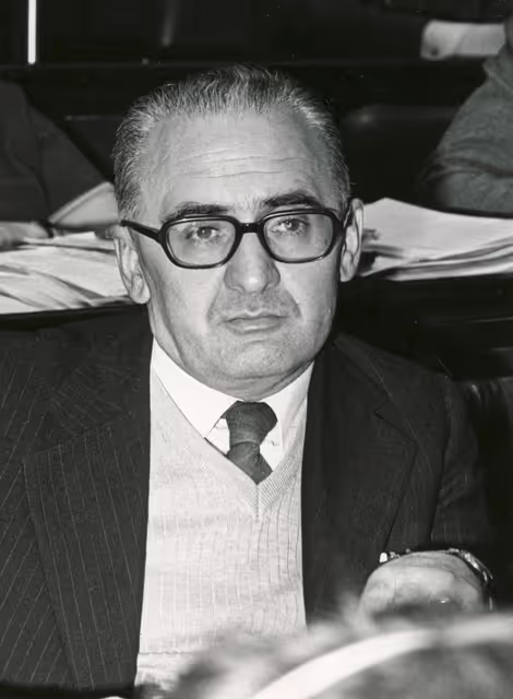 Fotografie 18: Giovanni BOANO during a plenary session in Luxembourg, April 5-9, 1976.