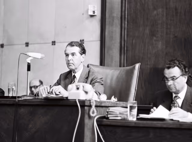 Suriet 31: Ove GULDBERG during a plenary session in Strasbourg, May 10-14, 1976.