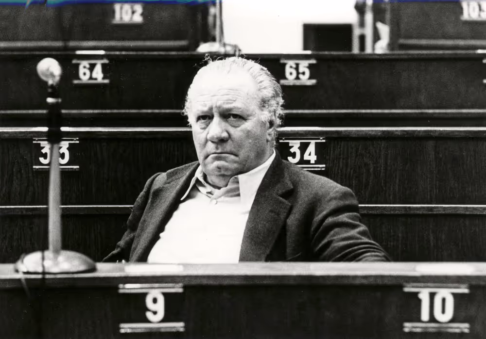 Egidio ARIOSTO during a plenary session in Strasbourg, May 10-14, 1976.