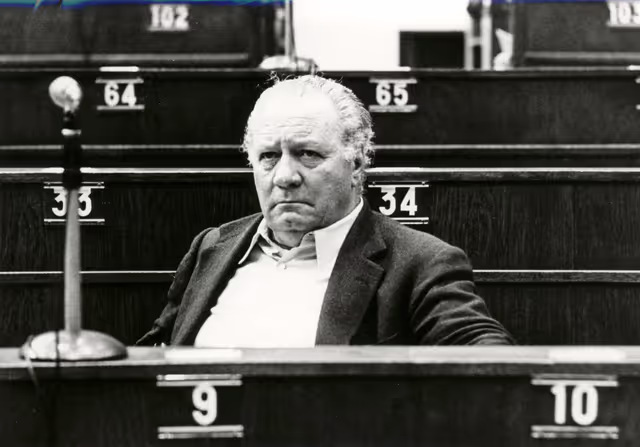 Suriet 20: Egidio ARIOSTO during a plenary session in Strasbourg, May 10-14, 1976.