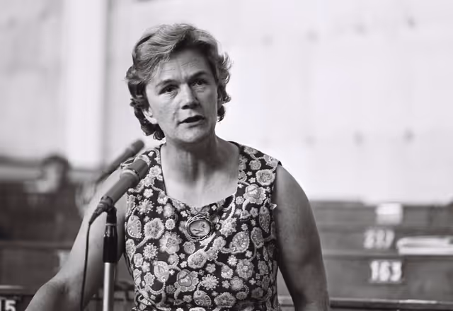 Φωτογραφία 28: Elaine KELLETT-BOWMAN during a plenary session in Strasbourg, June 14-18, 1976