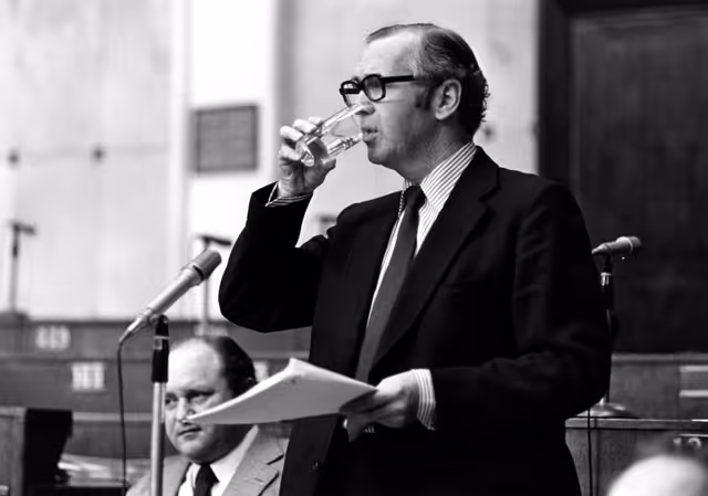 Φωτογραφία 39: Knud THOMSEN during a plenary session in Strasbourg, June 14-18, 1976