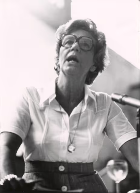 Φωτογραφία 4: (Baroness) Doris L. FISHER OF REDNAL during a plenary session in Strasbourg, June 14-18, 1976